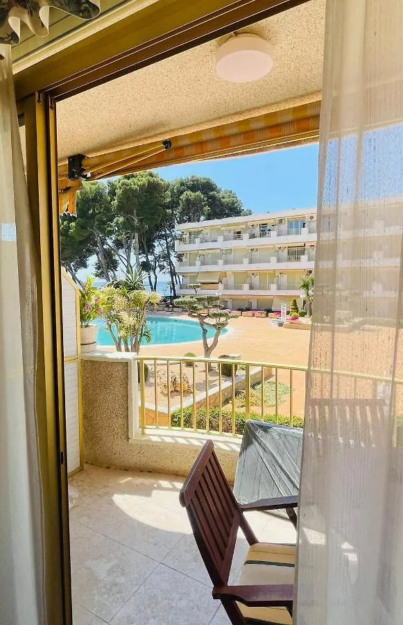 Apartamento Vistas Al Mar, Con Acceso Directo A La Playa, Piscina Y Parking Gratis!!! Apartment Cambrils