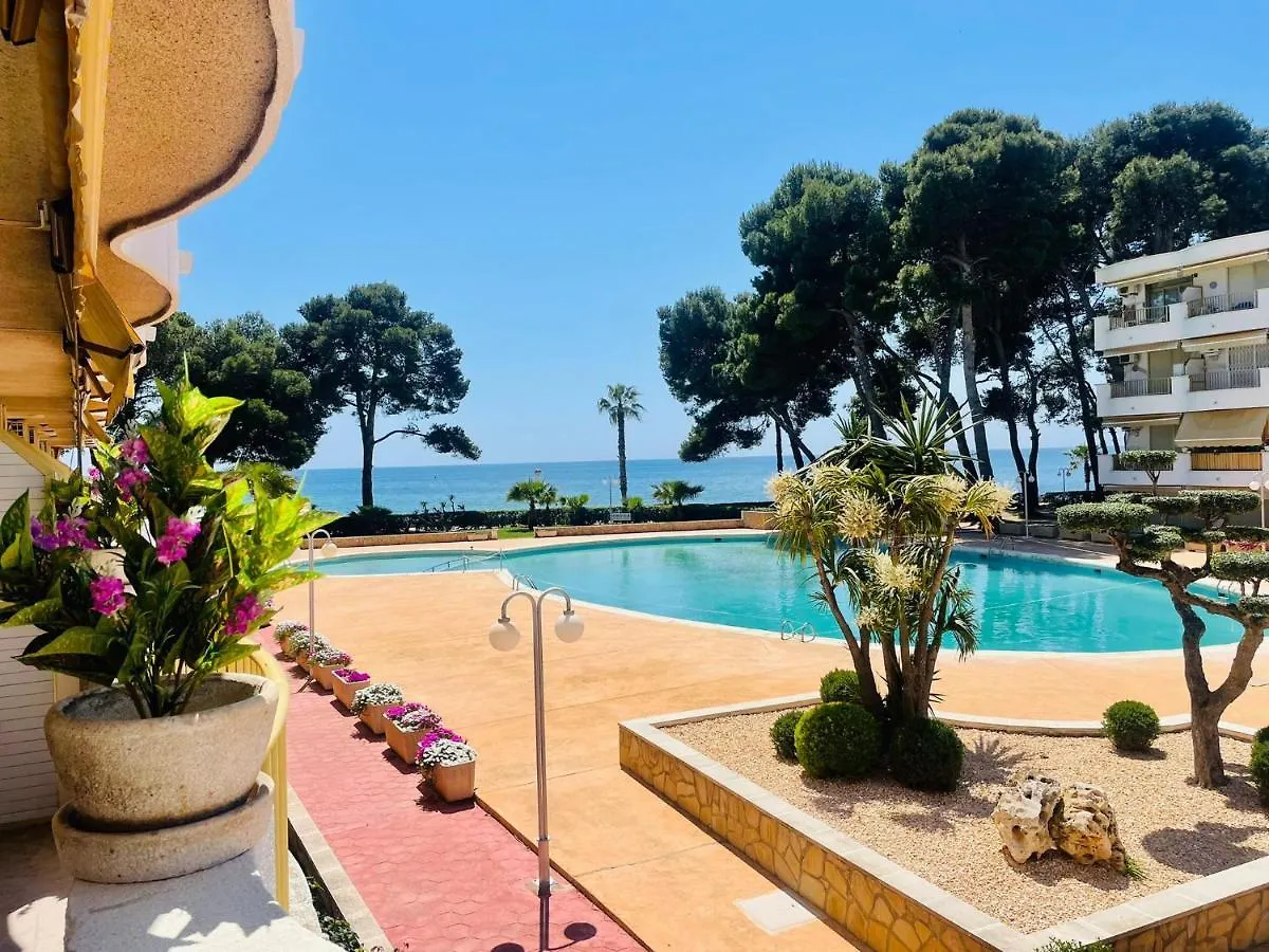 Apartamento Vistas Al Mar, Con Acceso Directo A La Playa, Piscina Y Parking Gratis!!! Apartment Cambrils Spain